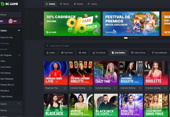 Discover Excitement with BC.Game Casino MG
